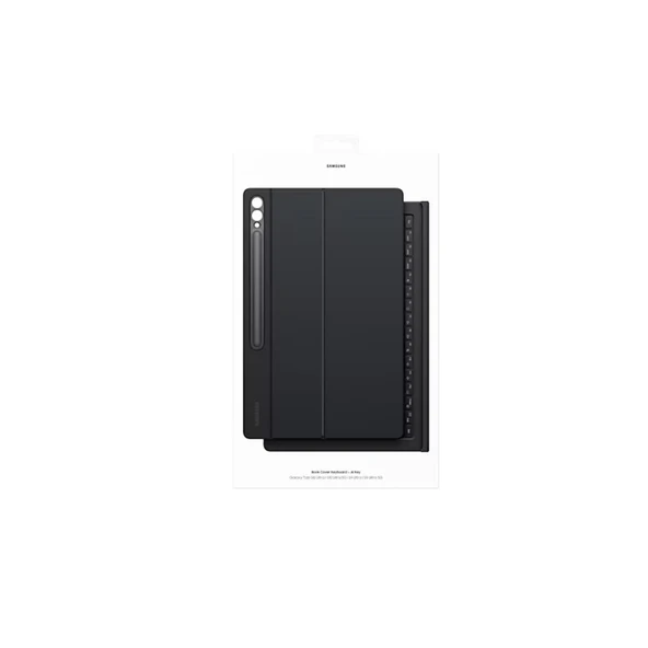 Samsung Galaxy Tab S10 Ultra ile Uyumlu Klavyeli Mousepadli Kılıf Siyah Samsung Türkiye Garantili - 10