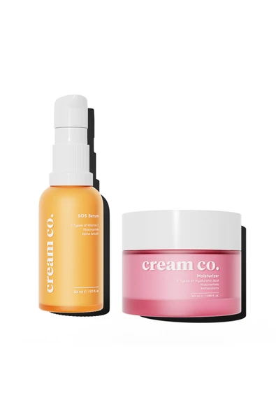 Cream Co. Leke Karşıtı Cilt Tonu Eşitleyici Canlandırıcı Yenileyici Nemlendirici Ikili