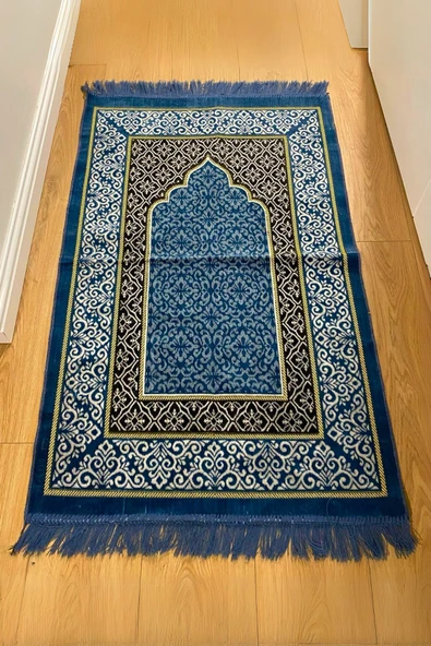 Buhara Tekstil Kadife Lüx Seccade Kaliteli Şpinger Hac Umre Mevlid Hediyelik
