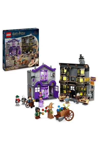 LEGO ® Harry Potter™ Ollivanders™ & Madam Malkin'in Cübbe Dükkanı 76439- 8+ Oyuncak Yapım Seti (744P)