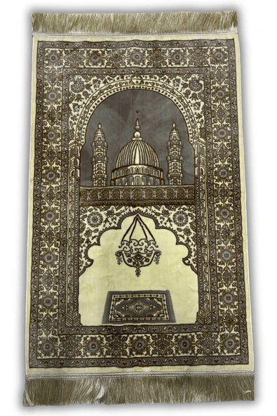 Buhara Tekstil Mescid Dokuma Kalın Seccade