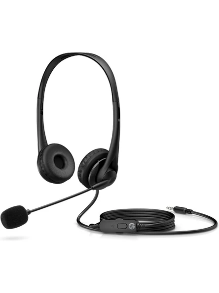 Kablolu Stereo Mikrofonlu 3.5mm Aux Kulaklık Siyah 428H6AA - 4