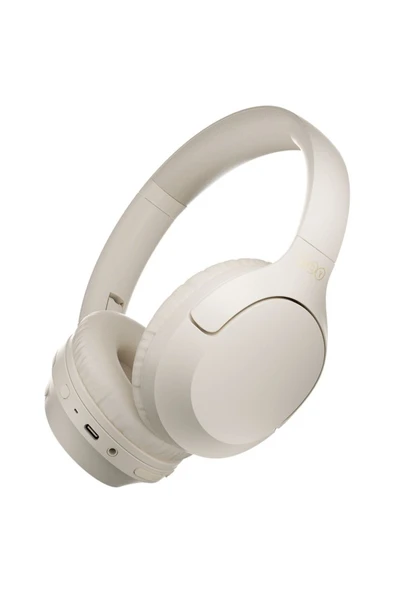 QCY H2 Pro Aux Kablosuz Bt 5.3 Beyaz Kulaklık Hifi Enc 70 Saat Dinleme Oyun Modu