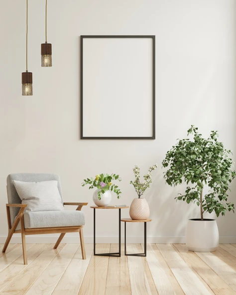 AVONNI AV-60265-1E Eskitme Kaplama Modern Avize E27 Metal Ahşap 9cm - 3