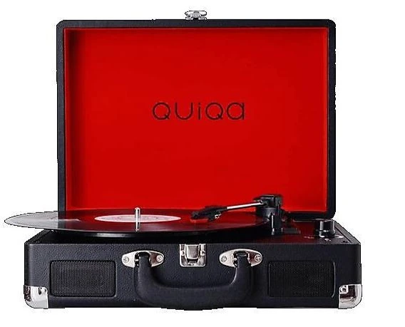 Quiqa T316 Retro Çantalı Pikap Siyah TEŞHİR