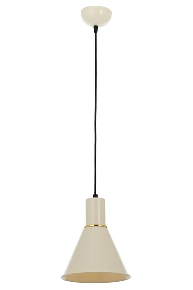 AVONNI AV-4106-M22-BBY Beyaz Boyalı Modern Avize E27 Metal 20cm