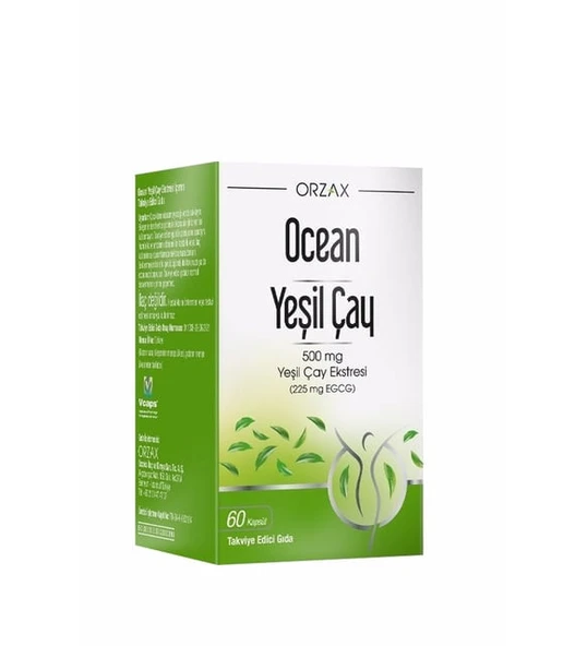 Ocean Yeşil Çay Ekstresi 60 Kapsül - 1