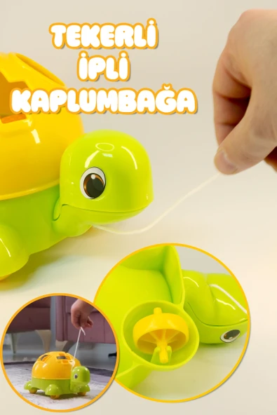 BUL-TAK Oyunu Duyusal Kaplumbağa Zeka Eğitici Geometrik Şekiller Bulmaca Bebek Oyuncak 4159 - 5