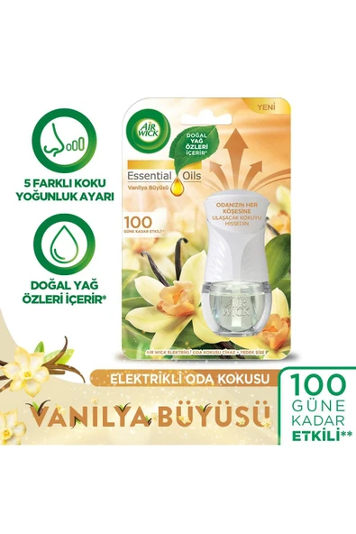 Air Wick Elektrikli Oda Kokusu Kit Vanilya - 1 Cihaz 1 Koku