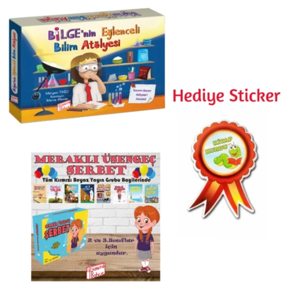 GİZEMLİ BAHÇE 2.SINIF BİLGE'NİN EĞLENCELİ BİLİM ATÖLYESİ 10'LU HİKAYE - MERAKLI ÜŞENGEÇ ŞERBET 10'LU HİKAYE SETİ ürün görseli 1
