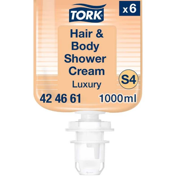 Tork Luxury Saç ve Vücut Sıvı Sabun 1 Litre x 6 Adet (424661)