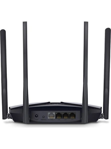 Mercusys MR70X, AX1800 Mbps, Gigabit Portları, Fiber Destekli, Access Point Modu, WPA3, Mobil Uygulama ile Kolay Kurulum, VPN Destekli, MU-MIMO ve Beamforming Özellikli, Dual-Band Wi-Fi 6 Router - Resim 3