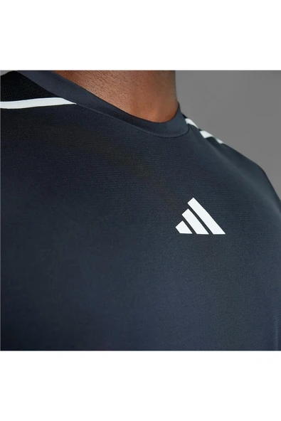 adidas Erkek  Siyah  T-shirt D4T PS TEE JI8229 - 3