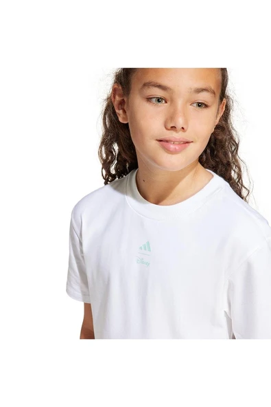 adidas Çocuk  Beyaz  T-shirt J DY LS GFX T JD4557 - 6