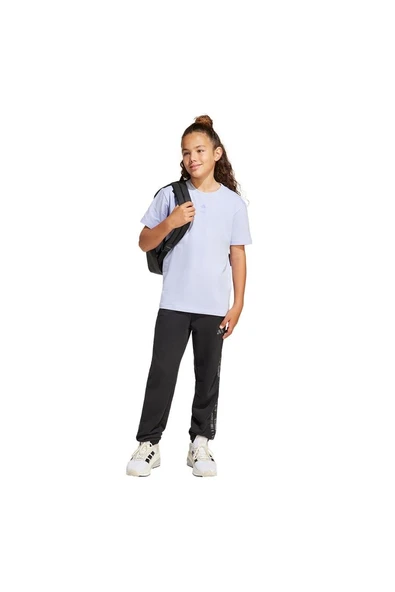 adidas Çocuk  Mor  T-shirt J DY LS GFX T JF3658 - 5