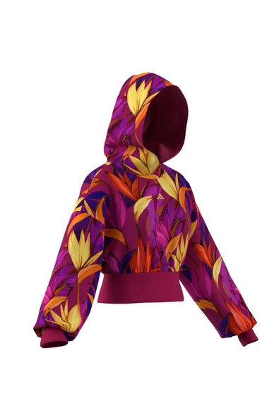 adidas Kadın  Pembe  Sweatshirt FARM HOODIE JD6283 - 10