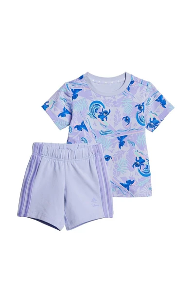 adidas Çocuk  Mor  Eşofman I DY LS T SET JF3632 - 2