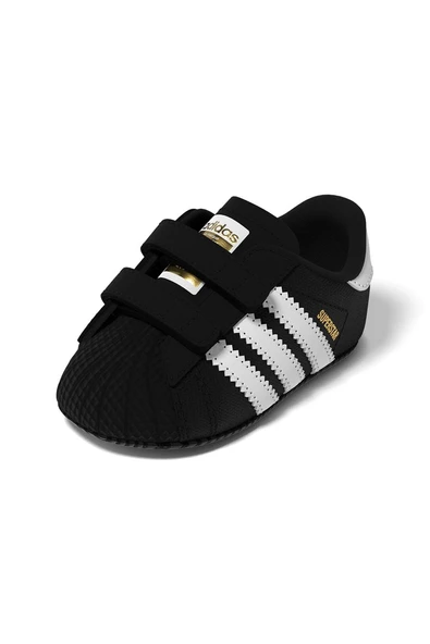 adidas Bebek  Siyah  Sneaker SUPERSTAR CRIB JH9971 - 11