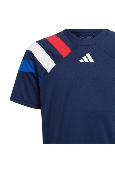adidas Çocuk  Mavi  T-shirt FORTORE23 JSY Y IK5727 - 4