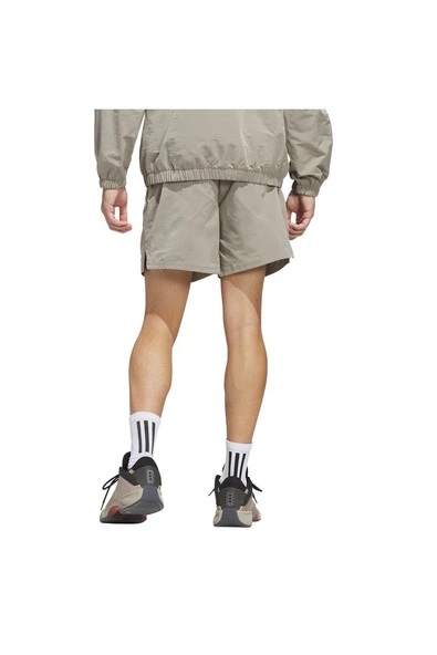 adidas Erkek Bej  Şort ADI BB WV SHORT JC7842 - 4