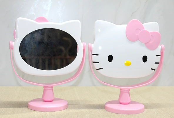 Periboia Hello Kitty Masaüstü Ayna Pembe Renk
