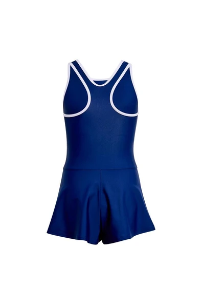 adidas Unisex Çocuk  Mavi  Mayo SWIM DRESS G A JC5268 - Resim 3