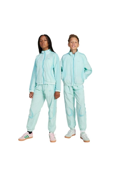 adidas Çocuk  Turkuaz  Ceket WOVEN TRACKTOP JC7888 - 8