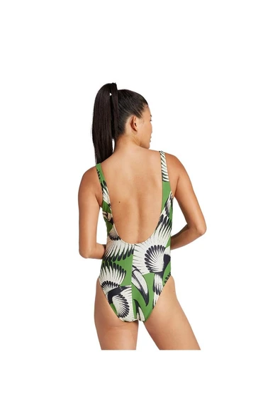 adidas Kadın  Yeşil  Mayo FARM SWIMSUIT JF6034 - 4