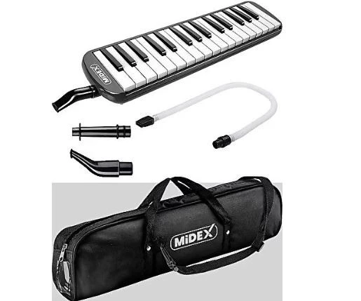 Midex ML-32BK Çantalı Siyah 32 Tuşlu Melodika TEŞHİR
