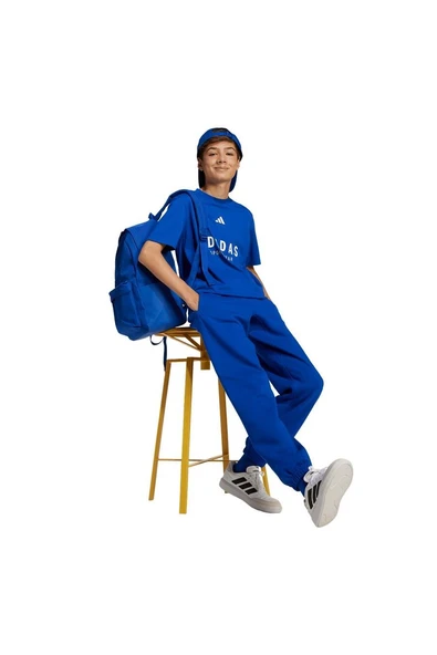 adidas Çocuk  Mavi  Eşofman Altı J ALLSZN GFX PT JC7613 - 4