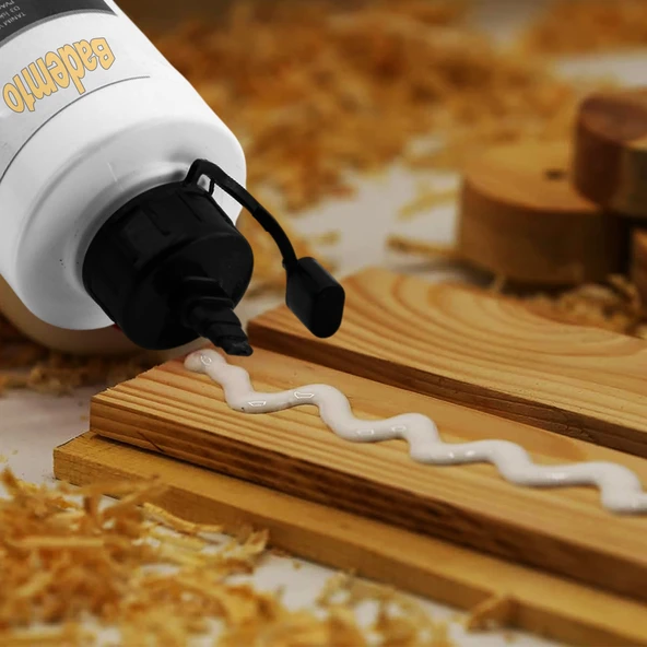 Hazır Ahşap Tutkalı 500 gram Şeffaf D3 Mobilya Mdf Sunta Kumaş Kağıt DIY Uygulamalarında Yapıştırıcı - 2