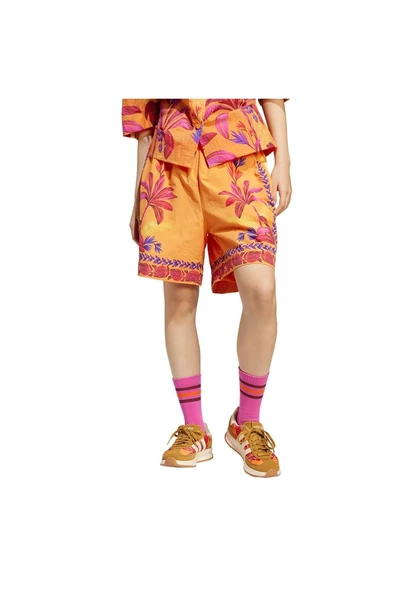 adidas Kadın  Turuncu  Şort FARM PRM SHORT JD6289 - 2