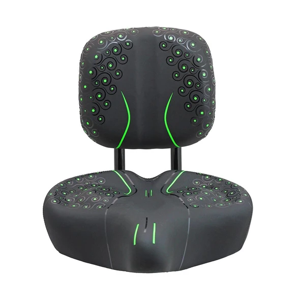 Sele -E-Bike, Sırt Destekli, ZR-Green Dot