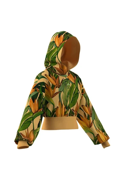 adidas Kadın  Sarı  Sweatshirt FARM HOODIE JD6282 - 8