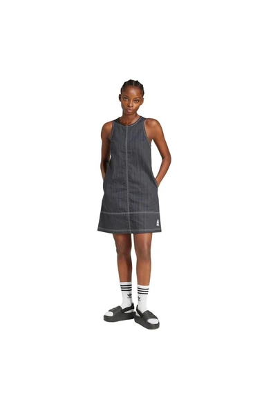 adidas Kadın  Gri  Elbise AOP DRESS JJ3143 - 2