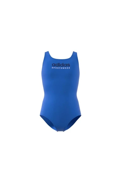 adidas Unisex Çocuk  Mavi  Mayo SPW UBSUIT KIDS JH1035 - Resim 6