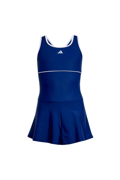 adidas Unisex Çocuk  Mavi  Mayo SWIM DRESS G A JC5268 - Resim 2