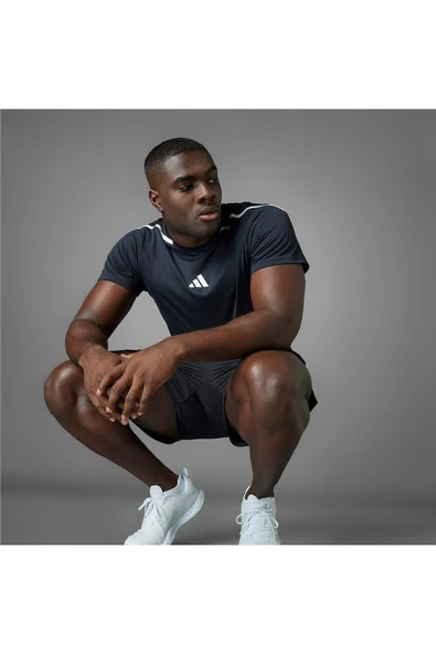 adidas Erkek  Siyah  T-shirt D4T PS TEE JI8229 - 7