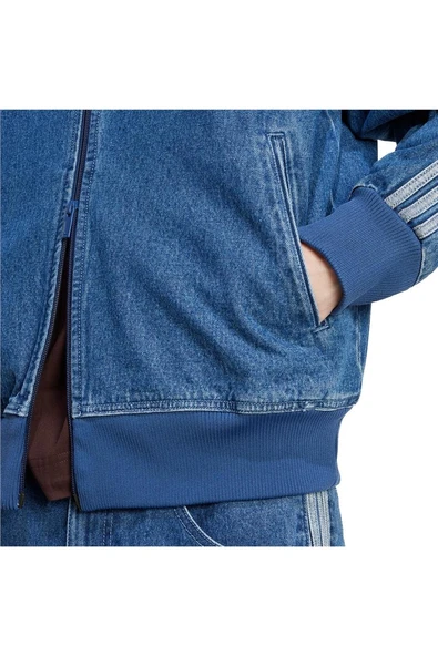 adidas Erkek  Mavi  Ceket DENIM FB TT JC6233 - 6
