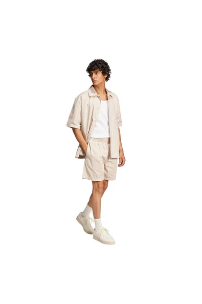 adidas Erkek  Bej  T-shirt WAB  SHIRT JD0669 - Resim 4