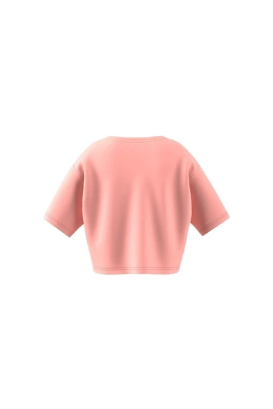 adidas Çocuk  Pembe  T-shirt CROPPED TEE JC9138 - 8
