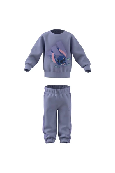 adidas Çocuk  Mor  Eşofman I DY LS JOG JF3633 - 8