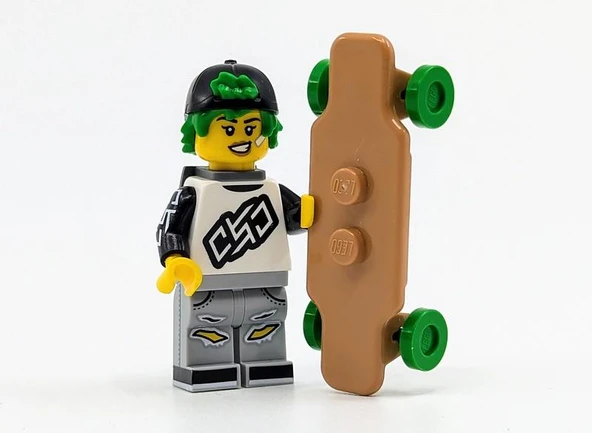 LEGO Minifigures 71048 Series 27 : 7.Longboarder