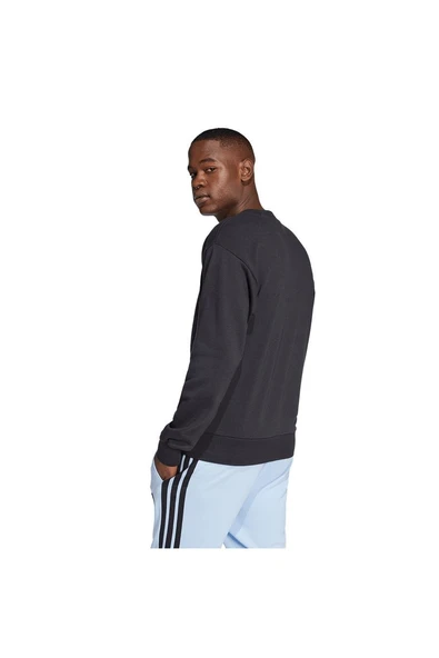 adidas Erkek  Siyah  Sweatshirt M BL FT SWT JE8949 - 4