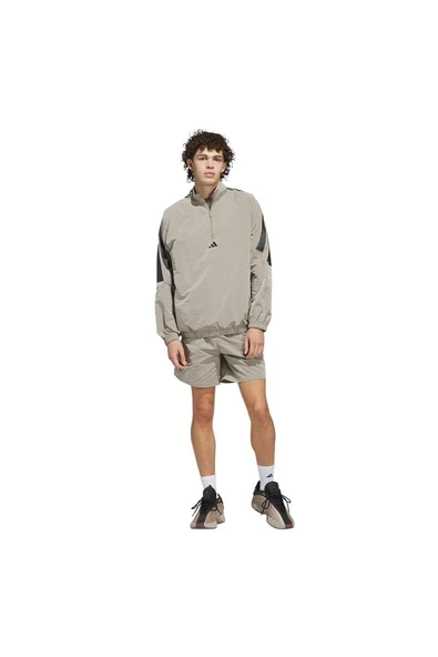 adidas Erkek Bej  Şort ADI BB WV SHORT JC7842 - 6