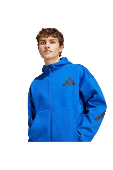 adidas Erkek  Mavi  Ceket M Z.N.E. FZ JF6388 - 9