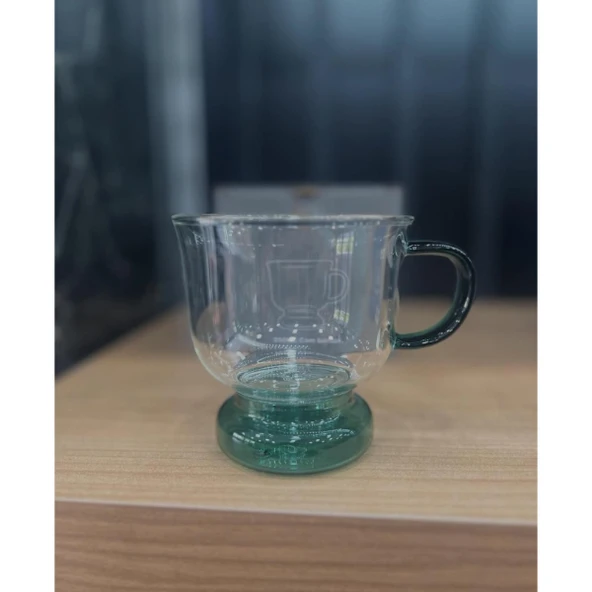 Periboia 250 ml Renkli Cam Bardak - 5