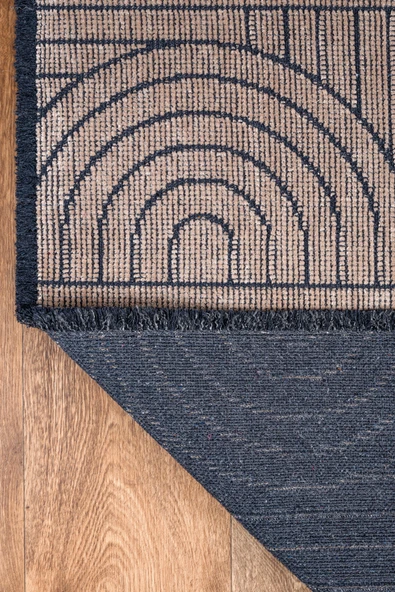 TROY Yıkanabilir Kaydırmaz, Pamuk Dokuma, Premium Kalite Salon&mutfak&yemek Odası Kilimi TY112-Bej ürün görseli