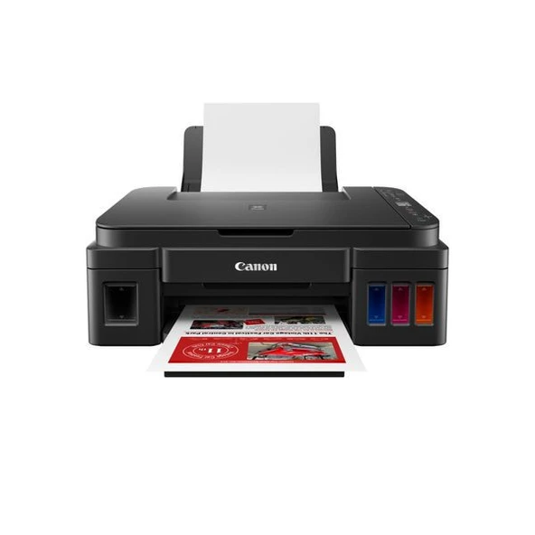 Canon Pixma G3416  Wi-Fi + Tarayıcı + Fotokopi Renkli Çok Fonksiyonlu Tanklı Mürekkep Püskürtmeli Yazıcı