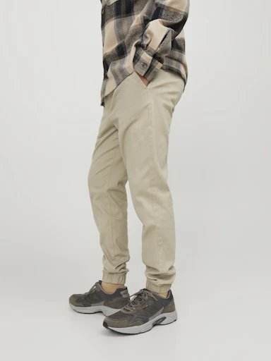 JACK JONES Erkek BEJ Jogger Pantolon 12224518 - 6